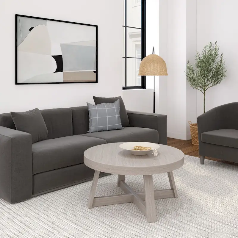 Plank and Beam Classic Round Coffee Table - 36