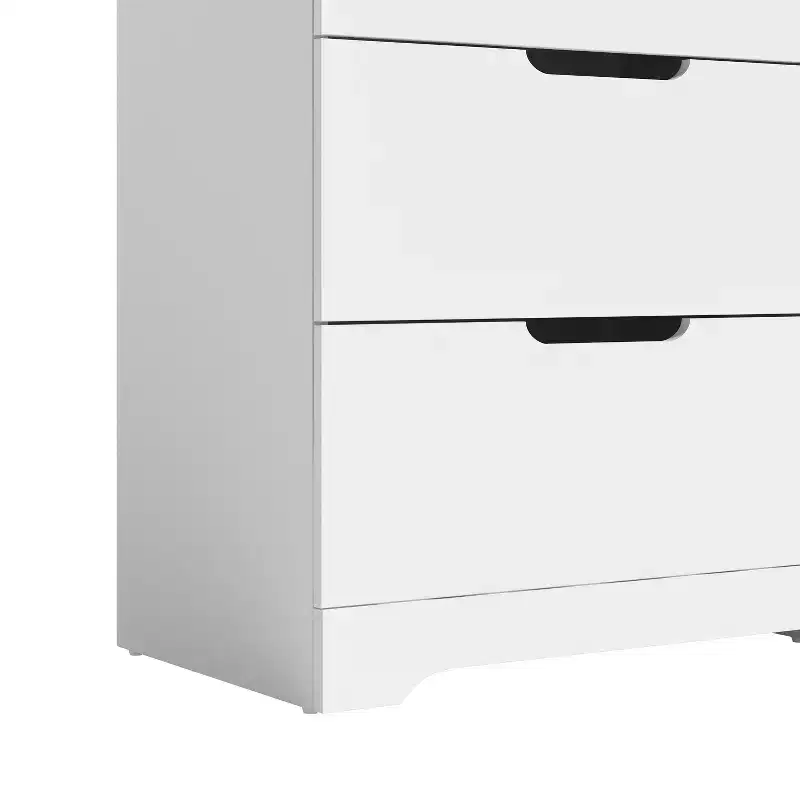 Galano 6 Drawer Dresser with Manufactured Wood Construction 47 W  15.6 D  31.7 H