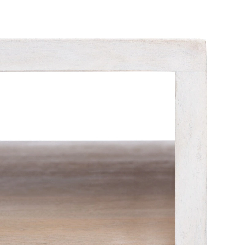 SAFAVIEH Nilgun 1-Drawer 1-Shelf Living Room Coffee Table - 43 W x 21.6 L x 16 H - 43Wx22Dx16H