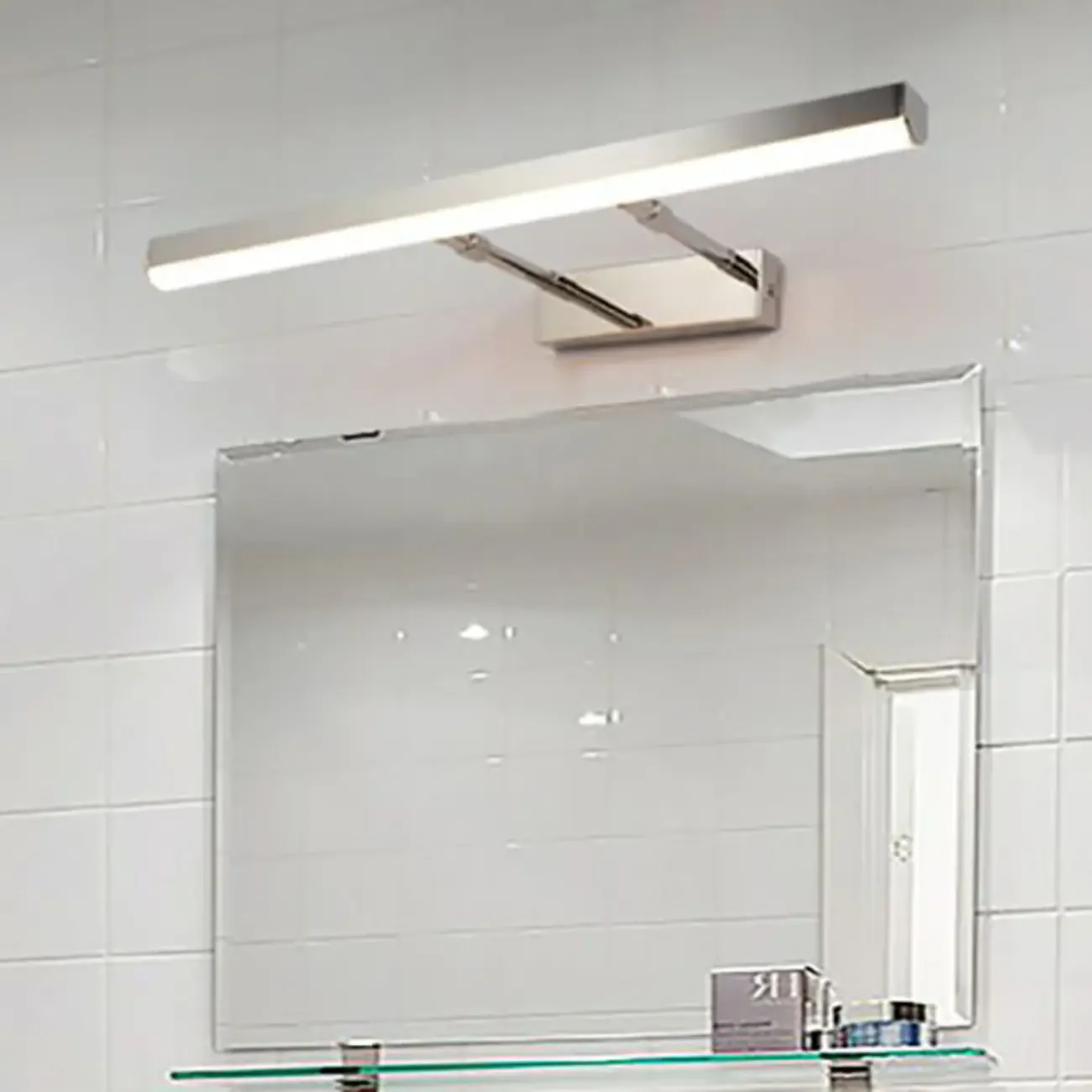 Modern Black LED Bathroom Vanity Light  with Integrated LED