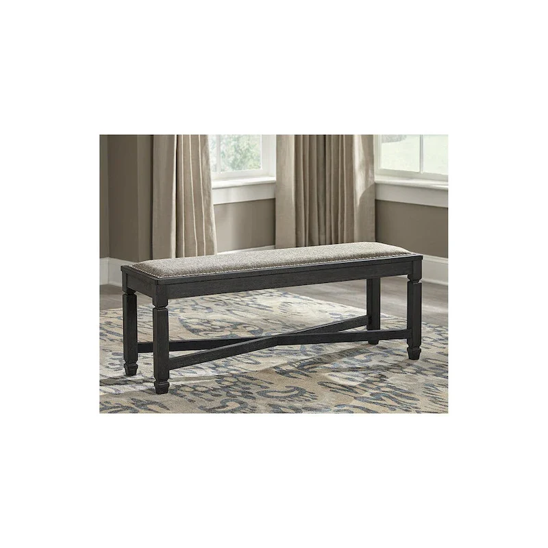 Signature Design by Ashley Tyler Creek Black / Grayish Brown 6-Piece Dining Package