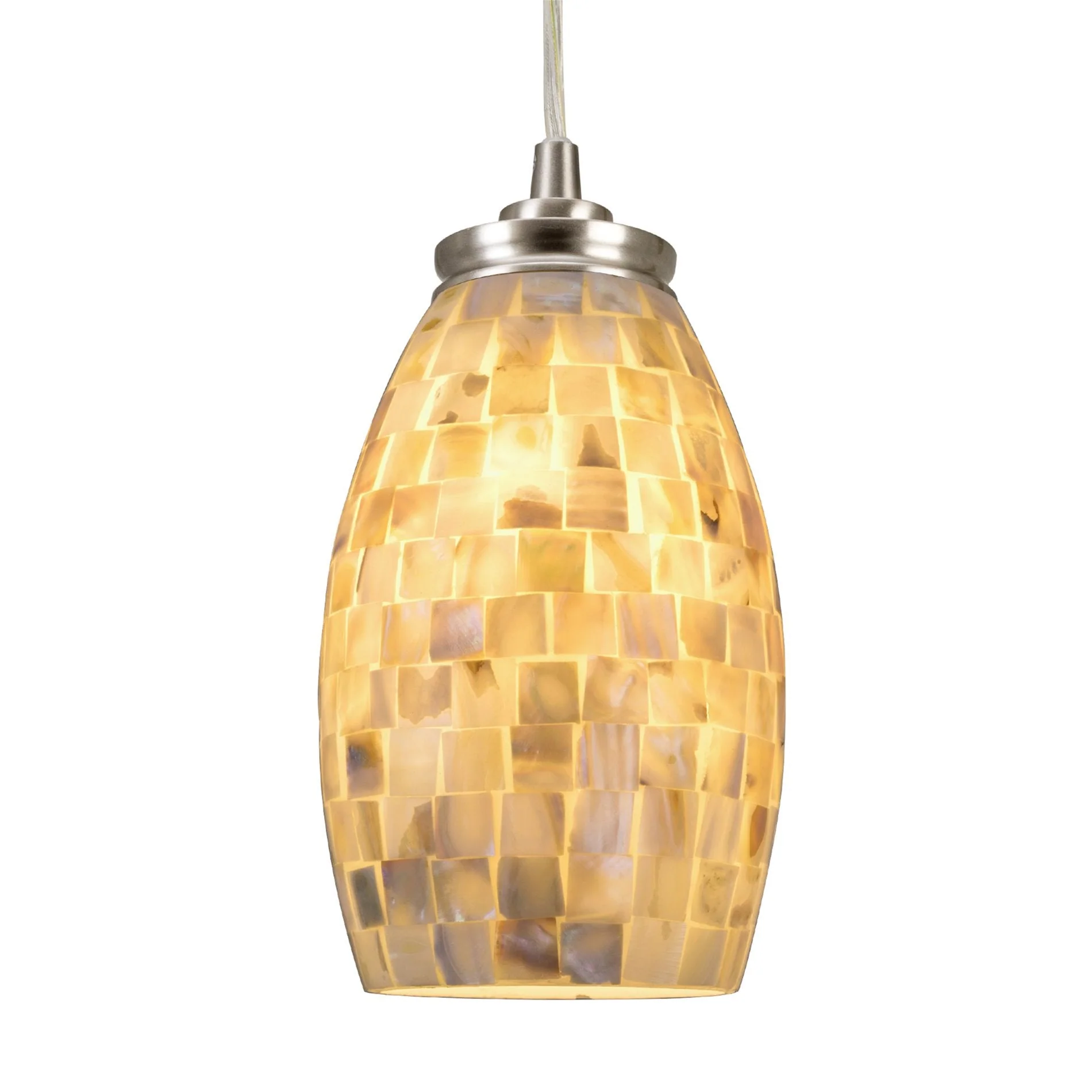 Coast 9 Modern Oval Mini Pendant Light