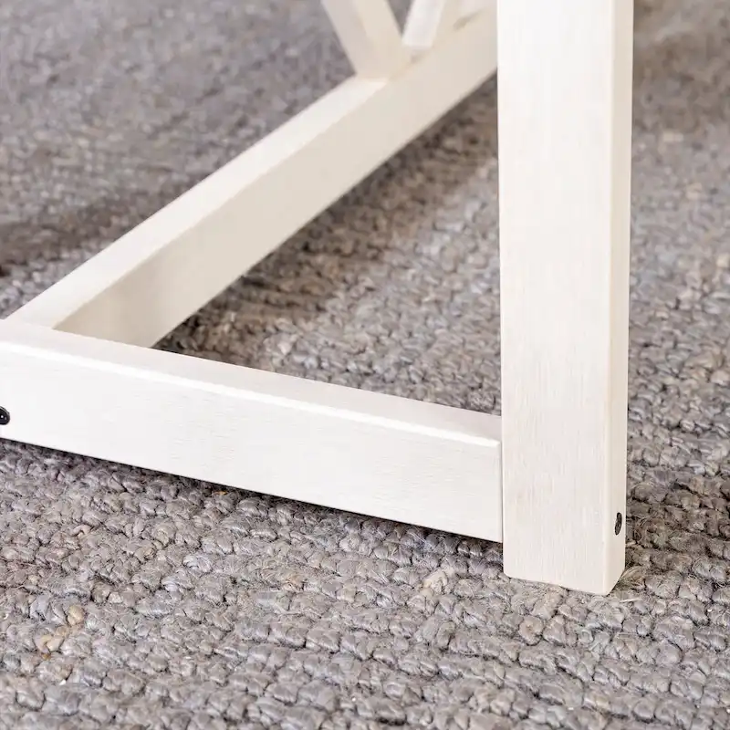 Middlebrook Solid Wood 72-inch Farmhouse Trestle Dining Table