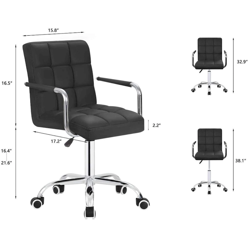 Homall Office Chair Adjustable Height Office Desk Chair