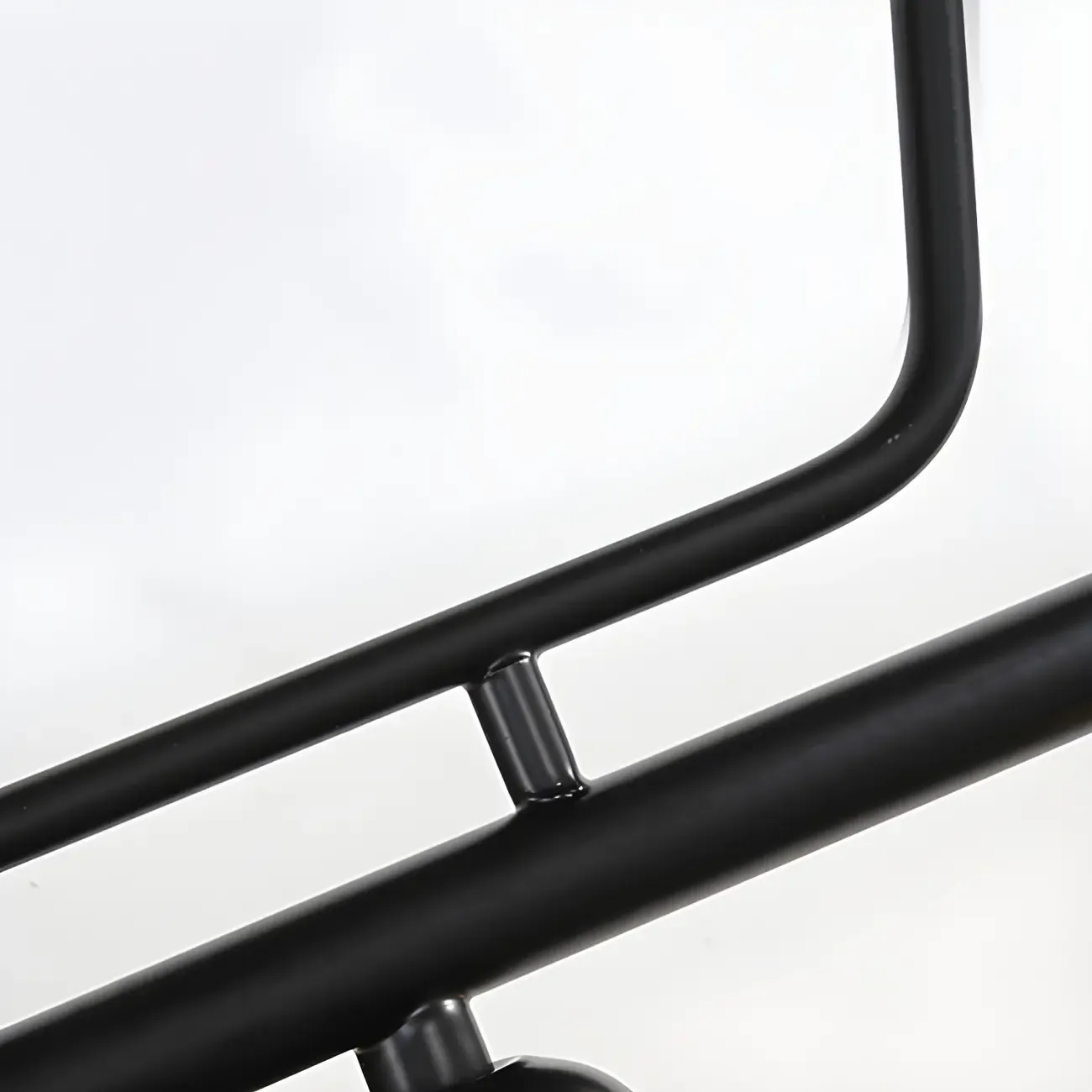 Modern Black Metal Flower Glass Bathroom Vanity Light