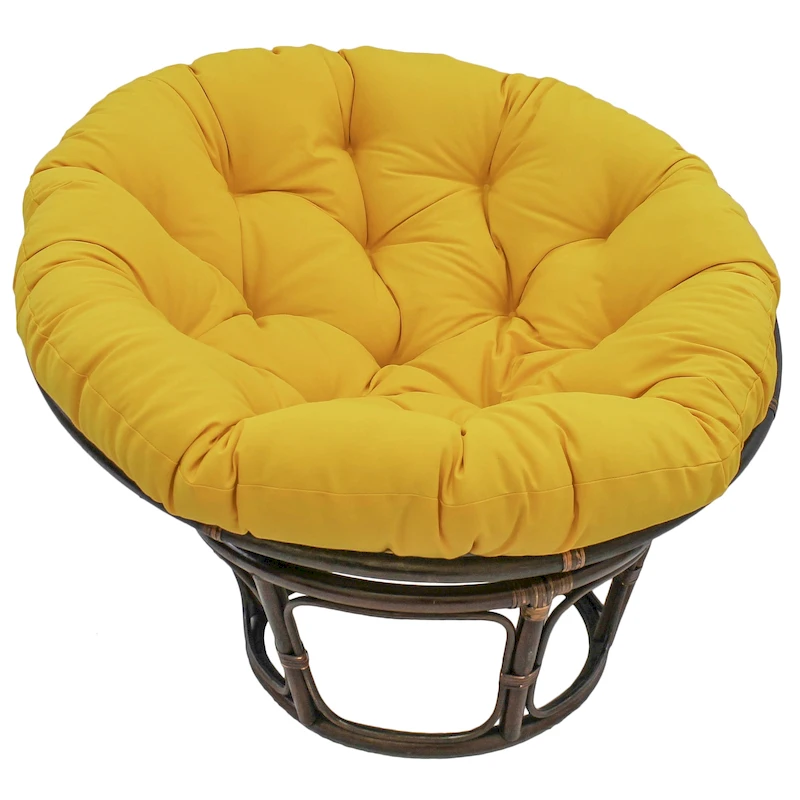 52-inch Solid Twill Papasan Cushion (Cushion Only)