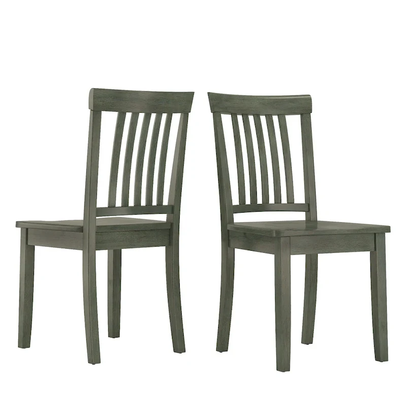 Wilmington II Slat Back Dining Chairs (Set of 2) by iNSPIRE Q Classic
