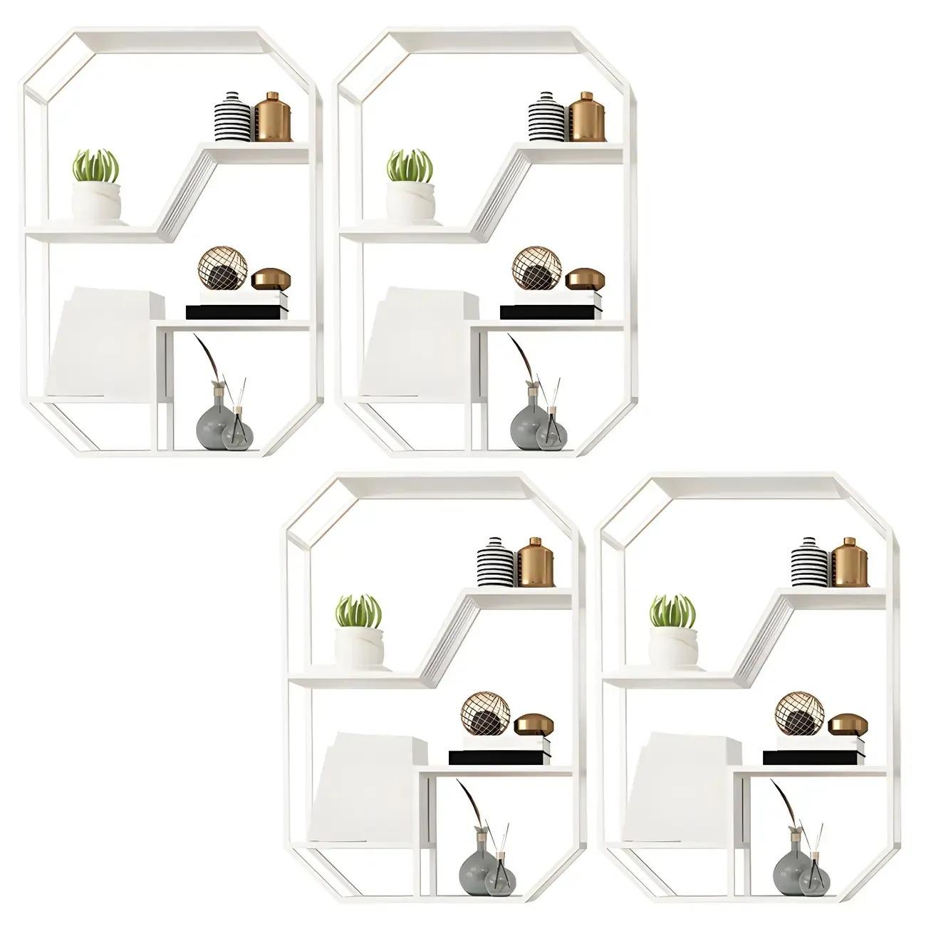 Simple Metal Black Wall-Mounted Wine Bottle Rack