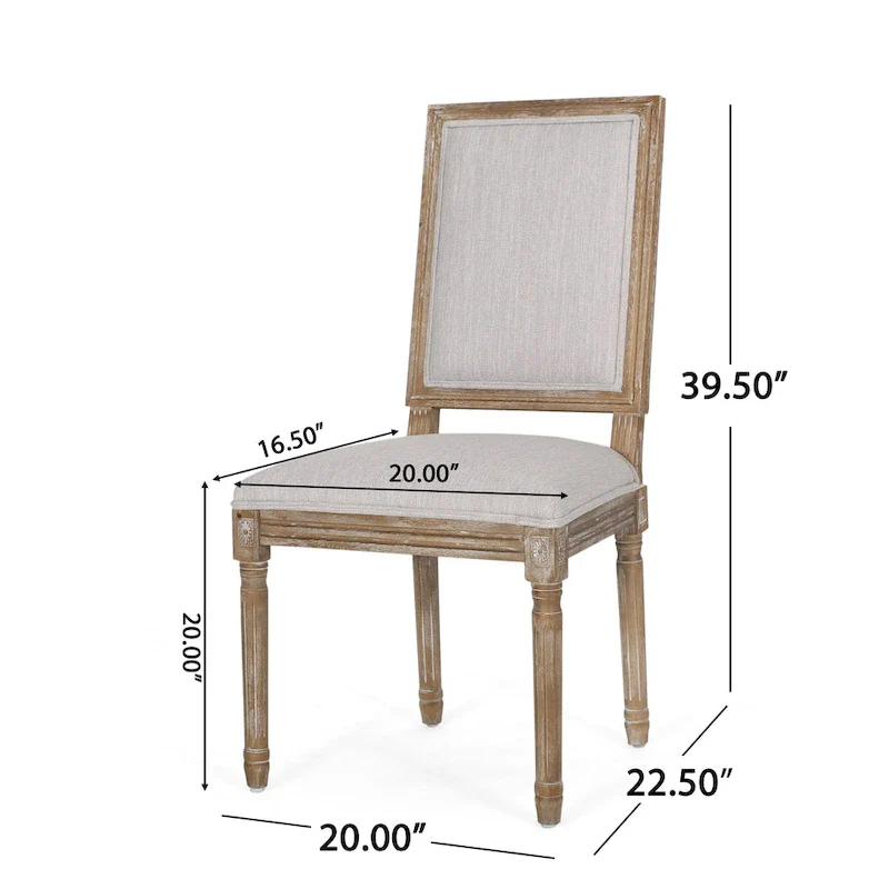 Regina Wood Upholstered Dining Chair by