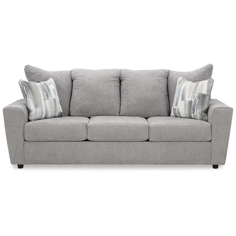 Gray 2-Piece Upholstery Package - 86 W x 38 D x 39 H