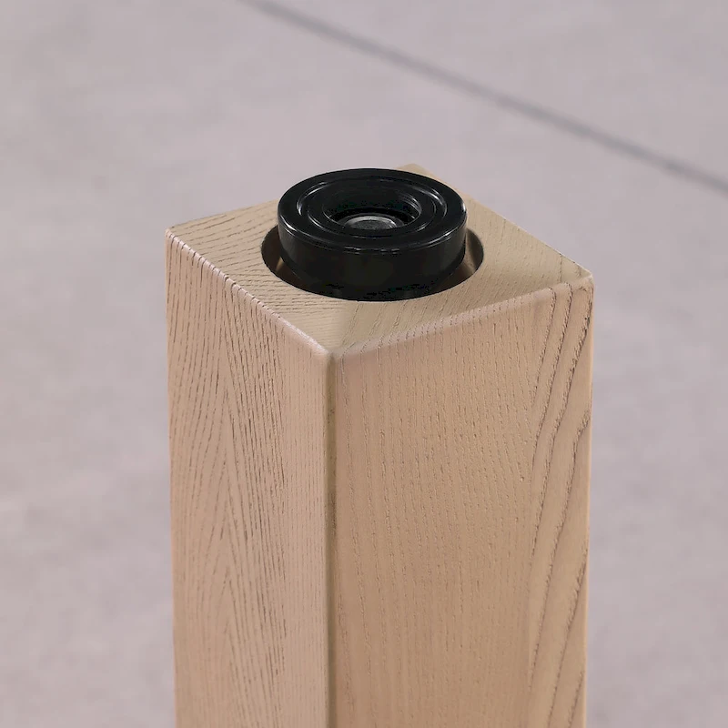 Olivia 8ft Driftwood Ash Billiard Slate Pool Table with Dining Top