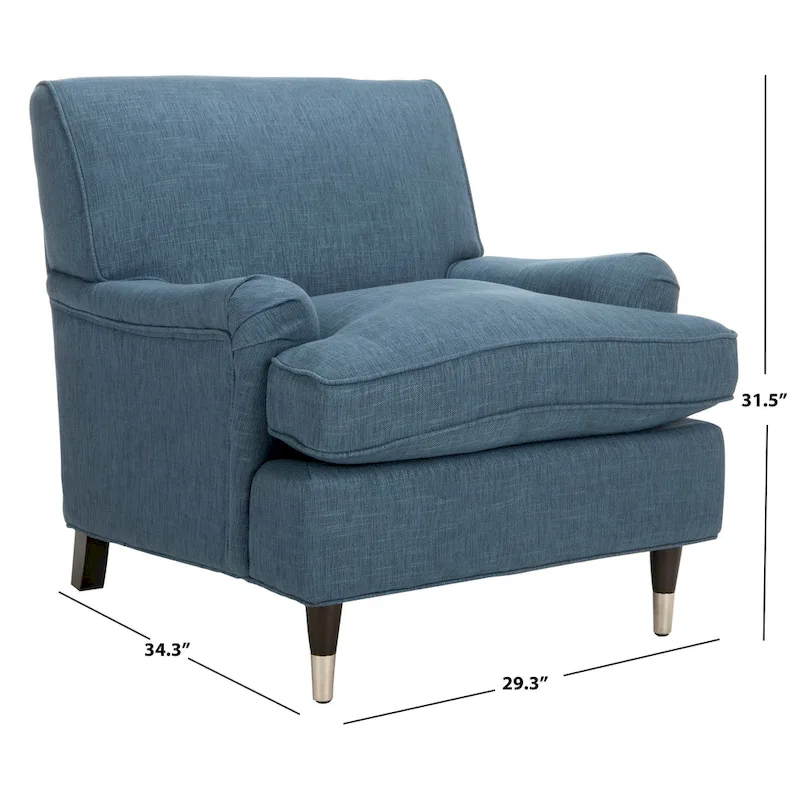 SAFAVIEH Nurhayat Club Chair - 29Wx34Dx32H