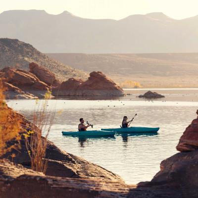 Lifetime Guster 100 Sit-In Kayak (2-Pack) 457