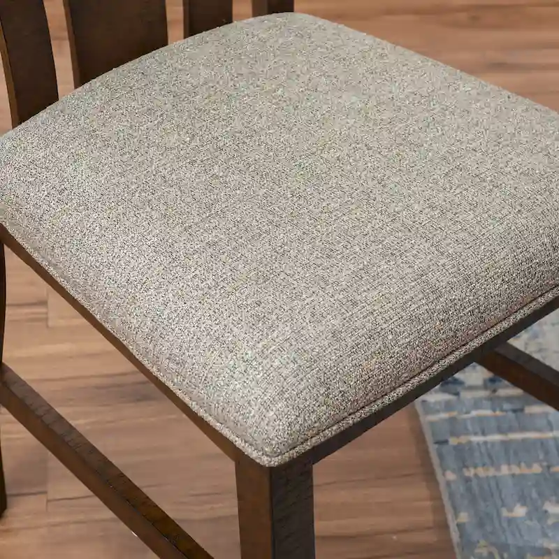 Stokes Brown Wooden 6-Piece Dining Set