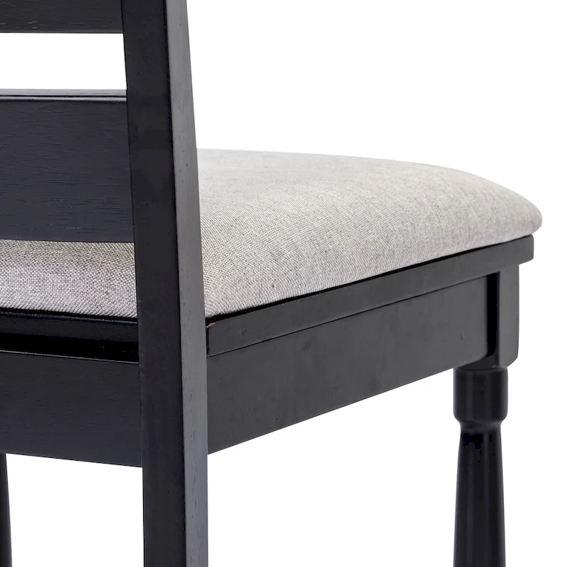 Ladder Back Wooden Dining Chairs