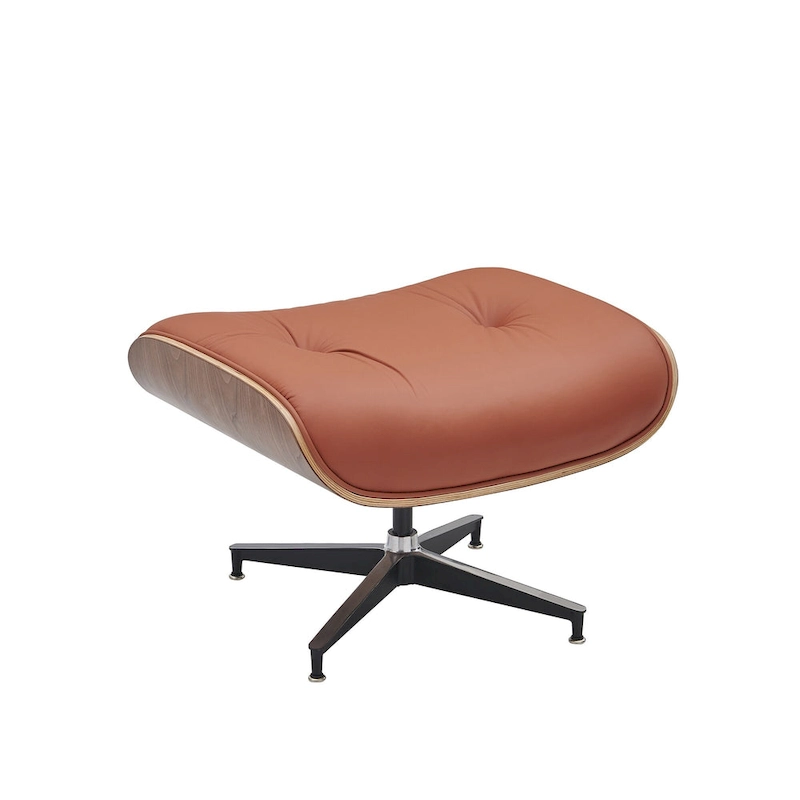 Mid Century Modern Leather Lounge Chair Armchair Recliner