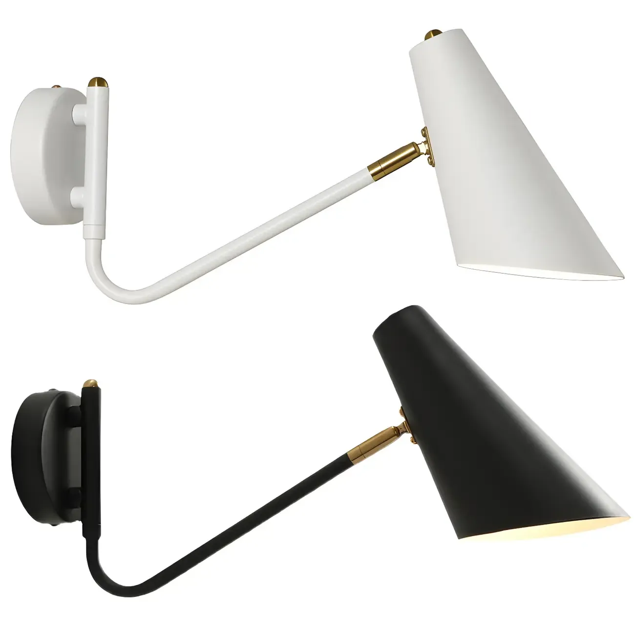 Modern Metal Simple Swing Arm Wall Light