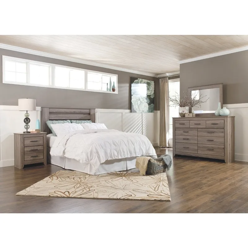 Zelen Warm Gray Dresser