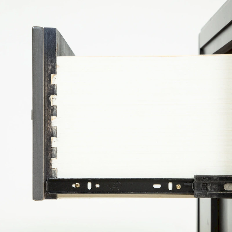 Tass Transitional Solid Wood 2-Drawer Nightstand by Furniture of America