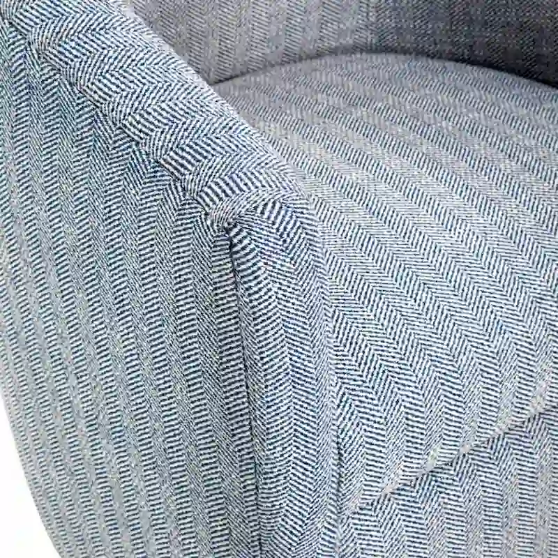 Sea Oat Swivel Barrel polyester Chair