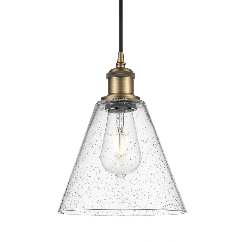 Innovations Lighting 516-1P-12-8 Berkshire Pendant Berkshire 8  Wide