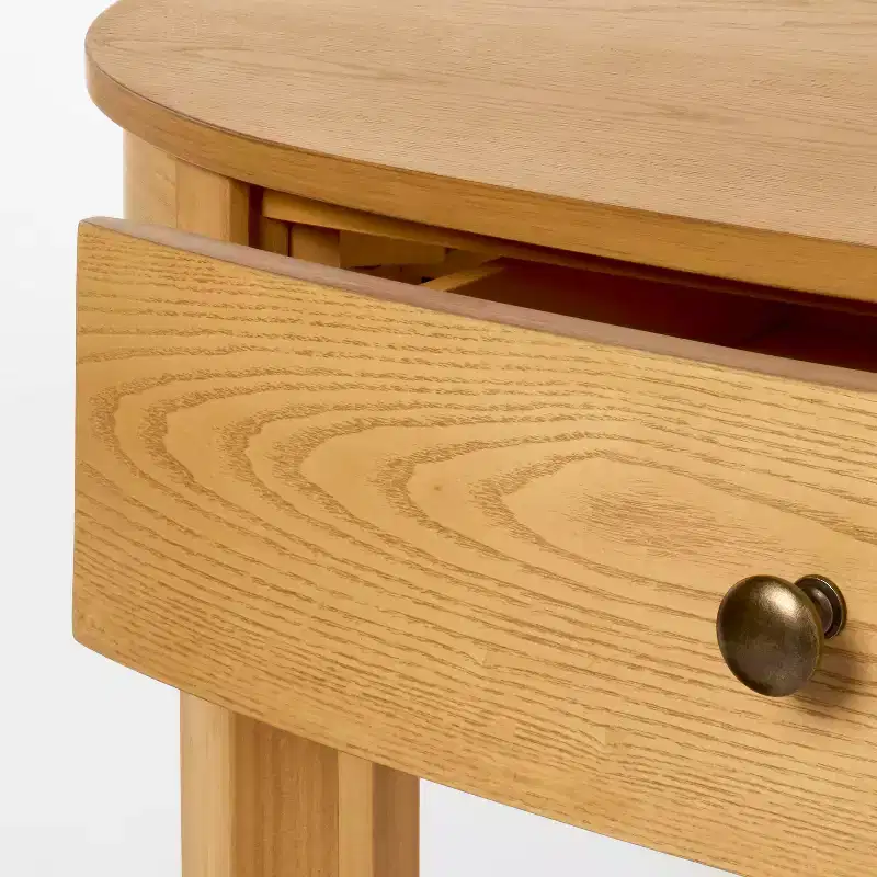 Harriett Console Table Natural Wood - Threshold designed with Studio McGee