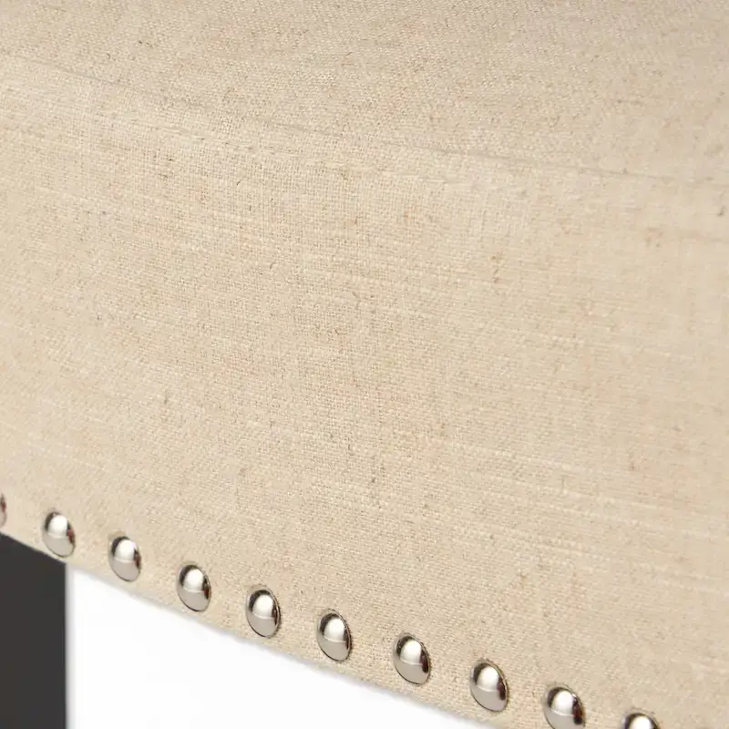 Counter Height Stools Set of 2, Kitchen Island Chair with Wood Legs, Armless Upholstered Dining Room Chair with Back