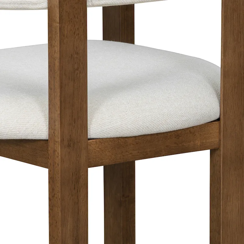 Christopher Knight Home - Bennett Elegant Barrel-Back Dining Armchair Set of 2