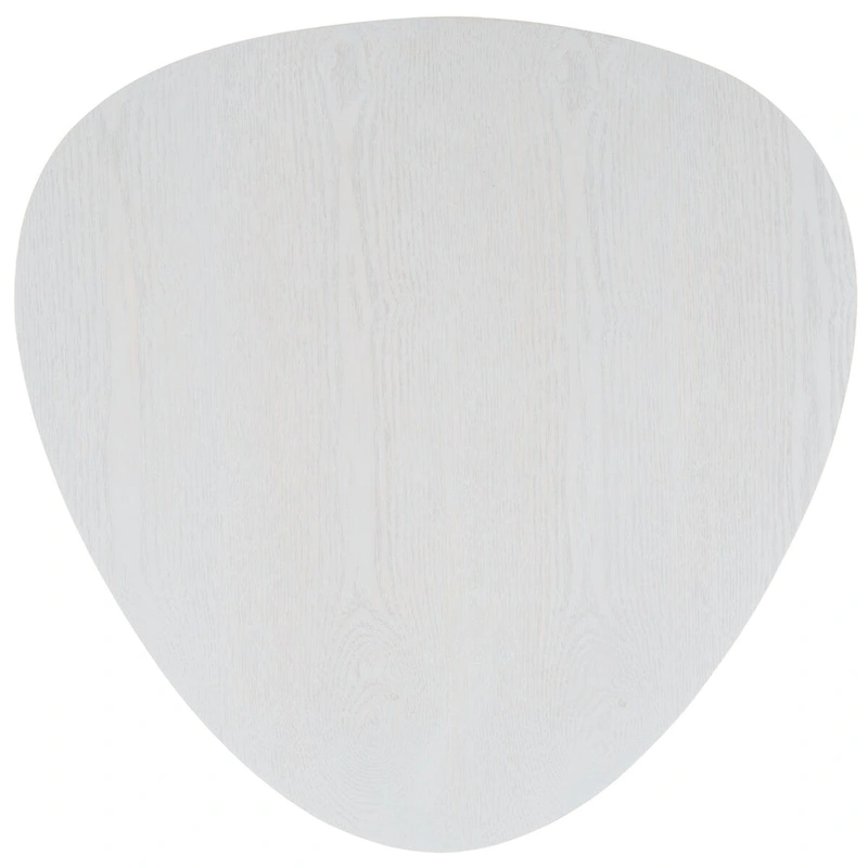 SAFAVIEH Luann White/ Black Lacquer Side Table - 19.6 x 19.6 x 23.6 - 20Wx20Dx24H