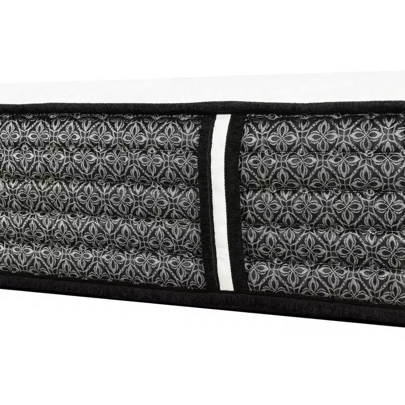 HomeStock Majestic 12 in. Pocket Coil Hybrid Mattress, Gray