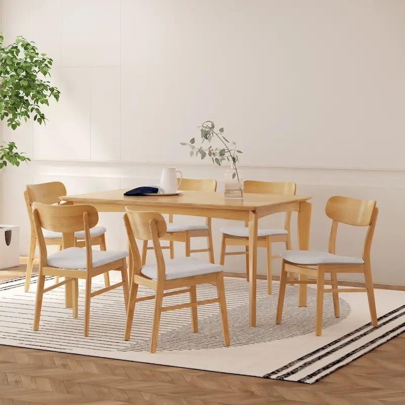 Ballantrae Wood 7 Piece Dining Set by Christopher Knight Home
