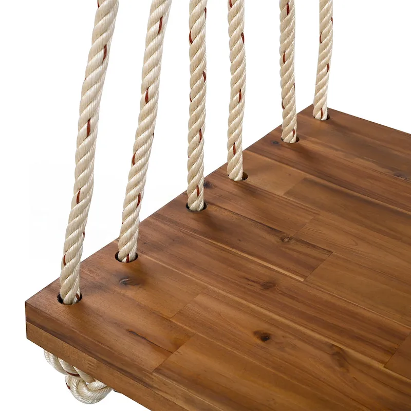 Patio Wooden Swing Chair