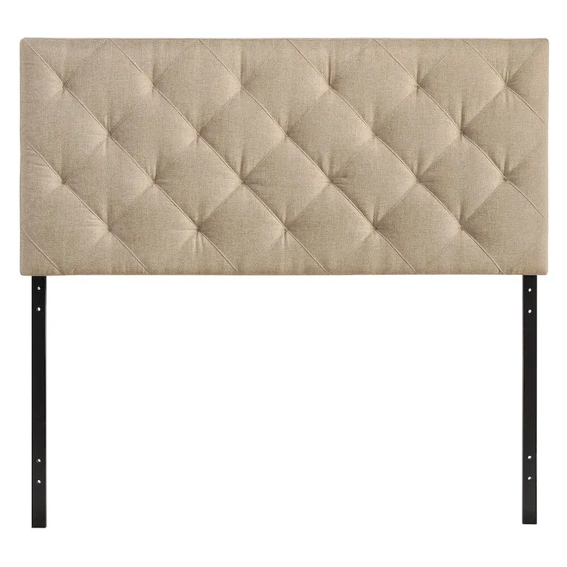 Theodore Queen Linen Tufted Headboard