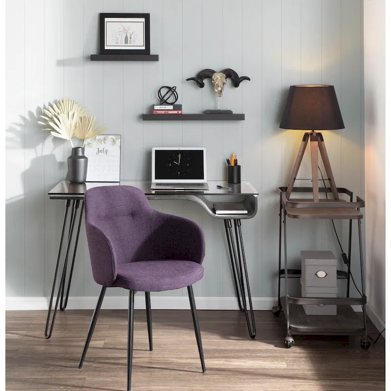 Carson Carrington Iglabo Industrial Upholstered Chair