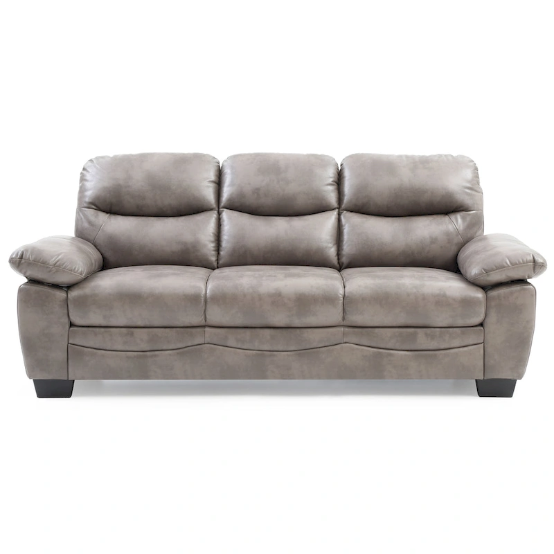 Marta Faux Leather Sofa