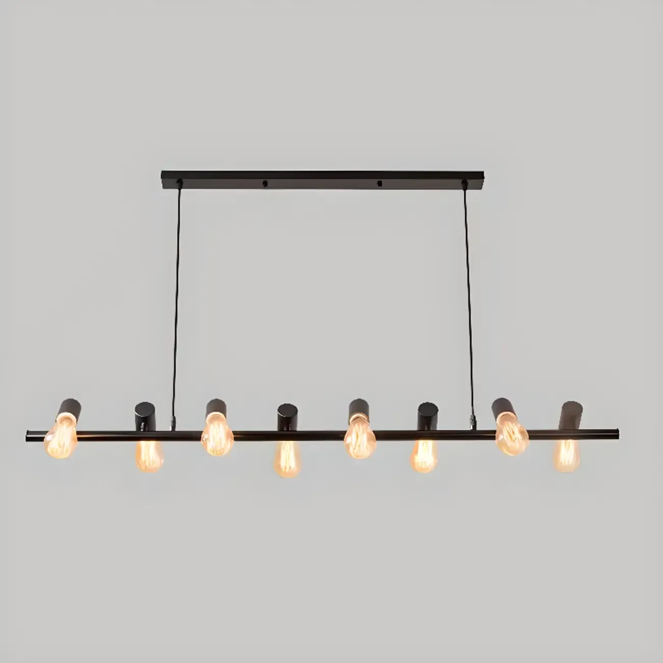 Industrial Black Metal Kitchen Island Pendant Light