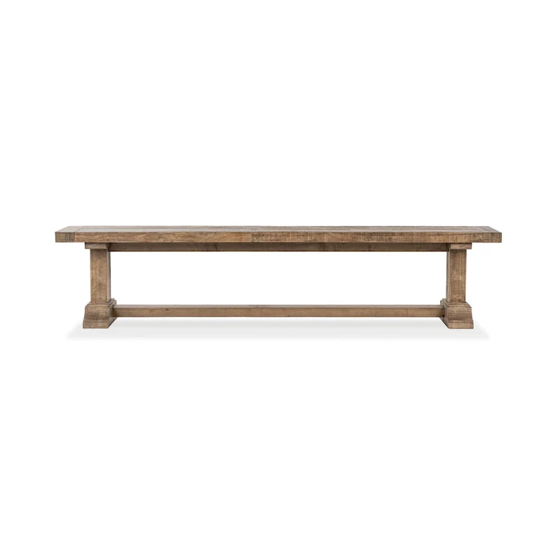 Dita Reclaimed Pine Wood Bench by Kosas Home