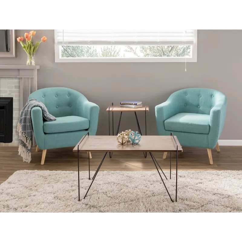 Carson Carrington Lieksa Mid-century Modern Accent Chair