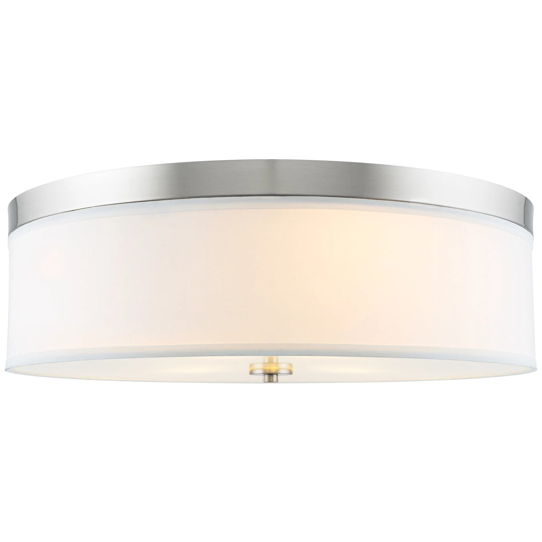 Walker 20 Large Mid-Century Modern 3-Light Flush Mount Ceiling Light