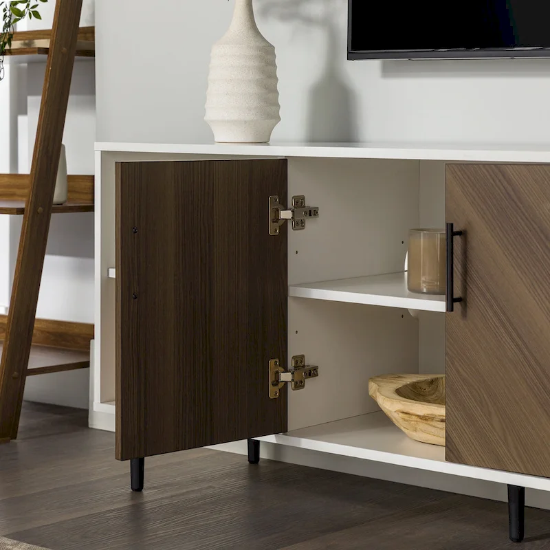 Middlebrook Modern Bookmatch 58-inch TV Stand