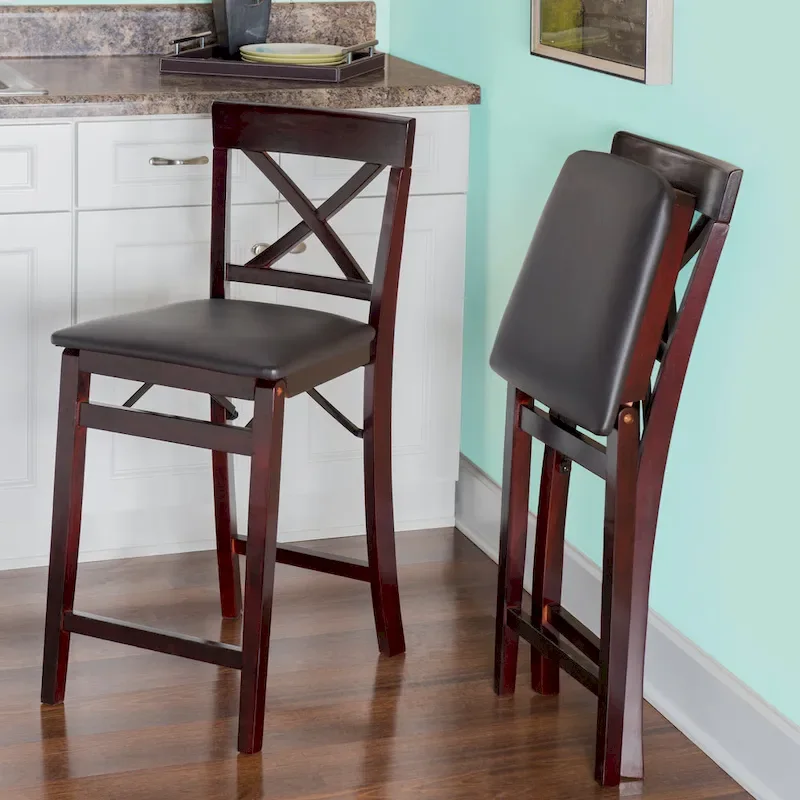 24-Inch Folding Counter Stool