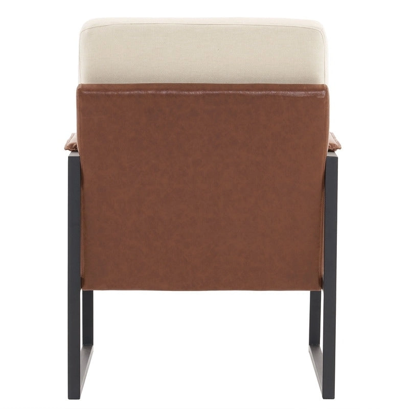 Modern Single Iron Frame Leisure Chair