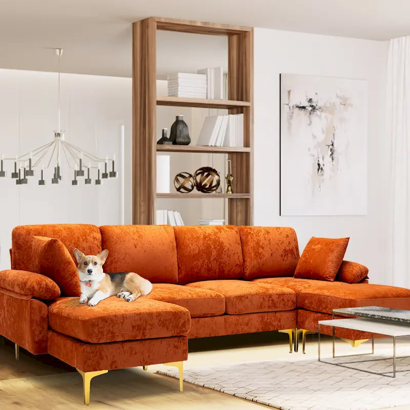 Kata 115 Sectional Sofa with Ottman