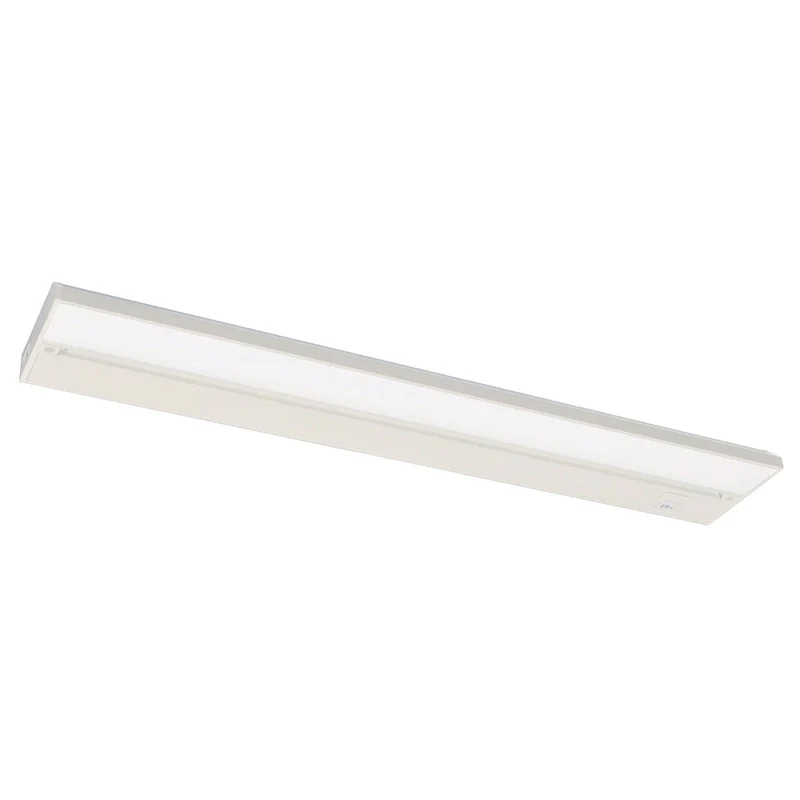 Noble Pro 32-inch White LED Under Cabinet, White Polycarbonate Shade
