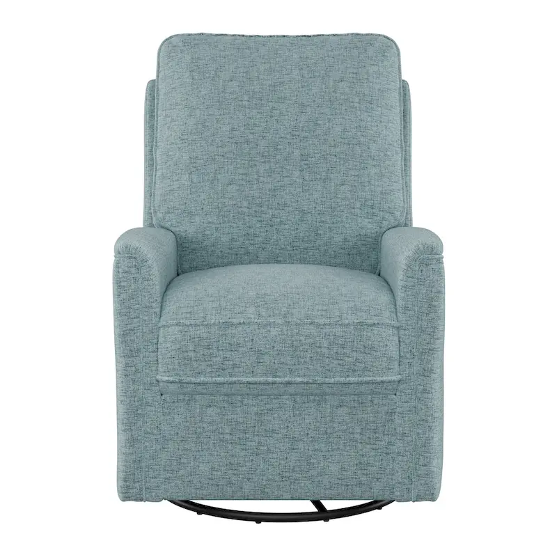Swivel Glider Recliner Chair with Footrest