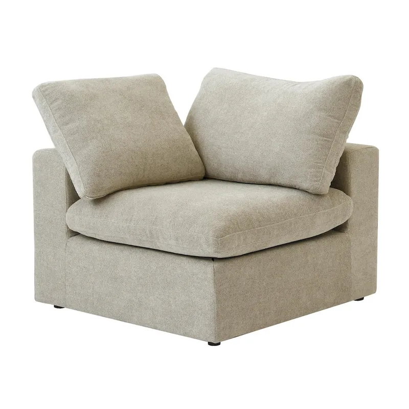 80 Linen Upholstered Loveseat Sofa Sectional Couch