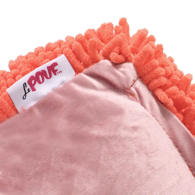 Moloney Modern Microfiber Chenille Pouf by Christopher Knight Home