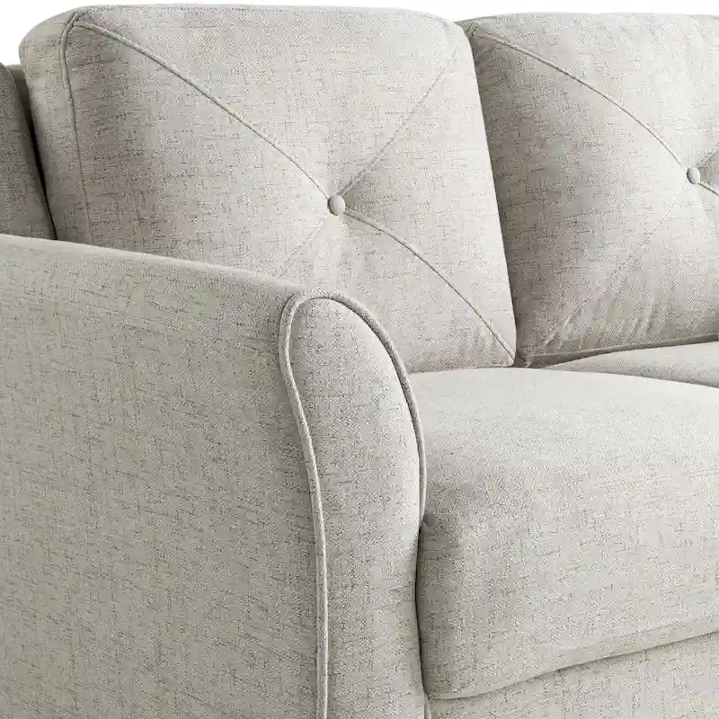 iLounge Harvard Microfiber Loveseat