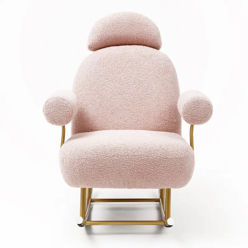 Accent Upholstered Rocker Glider Chair