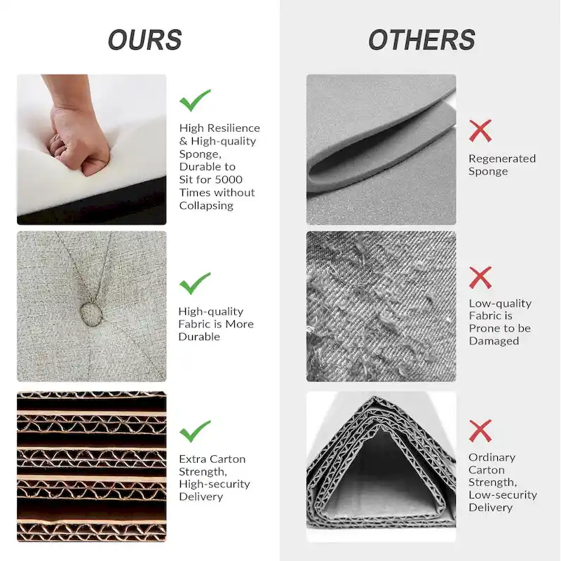 Geltrude Classic Upholstered Accent Arm Chair with Button Tufted Back by HULALA HOME